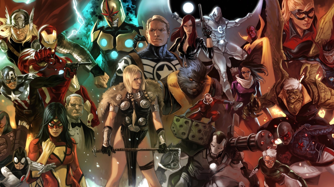 Screenshot №1 pro téma Marvel Comics Characters 1280x720