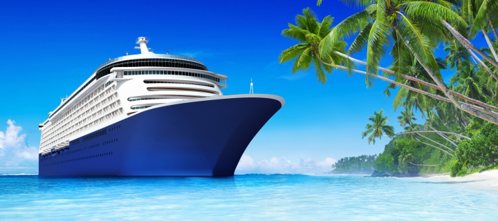 Royal Tropics Cruise wallpaper 720x320