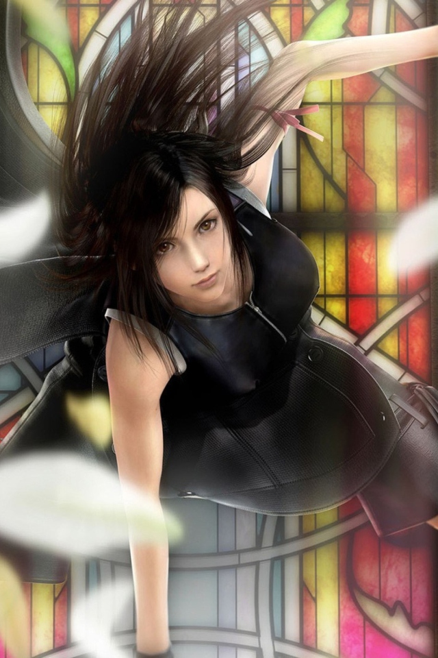 Screenshot №1 pro téma Final Fantasy VII Advent Children 640x960