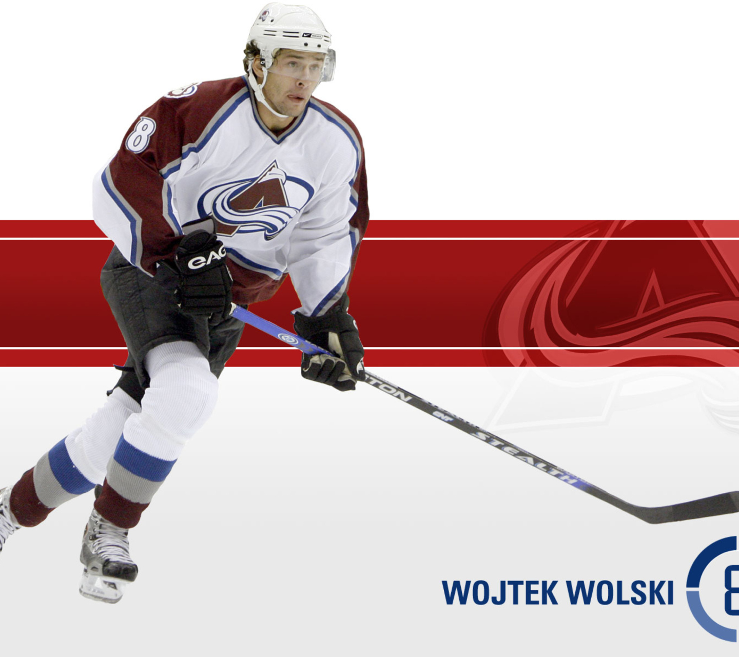 Screenshot №1 pro téma Colorado Avalanche Wojtek Wolski 1440x1280