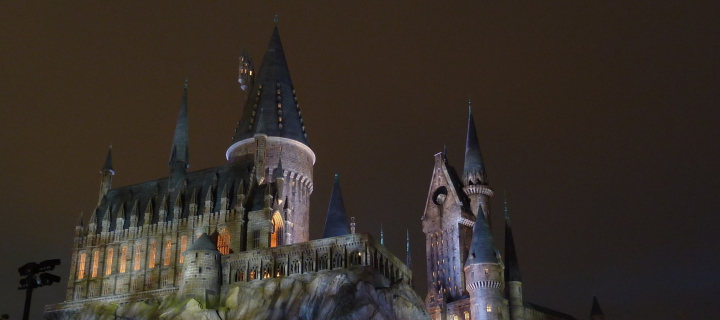 Screenshot №1 pro téma Hogwarts Castle 720x320