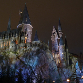 Hogwarts Castle papel de parede para celular para iPad mini 2
