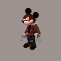 Обои Mickey Wolverine Mouse 208x208