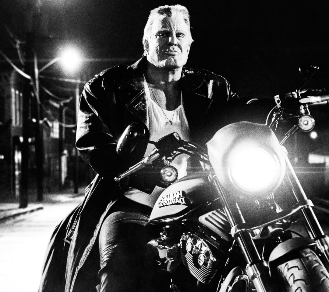 Das Marv as Mickey Rourke Sin City Wallpaper 1080x960