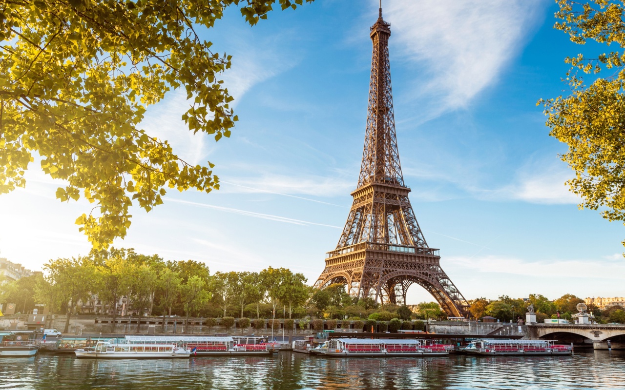 Screenshot №1 pro téma Paris Symbol Eiffel Tower 1280x800