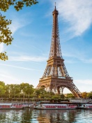 Paris Symbol Eiffel Tower screenshot #1 132x176