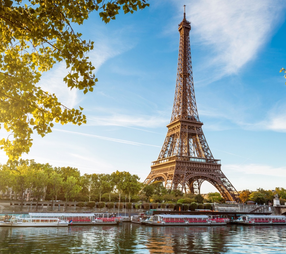 Das Paris Symbol Eiffel Tower Wallpaper 960x854