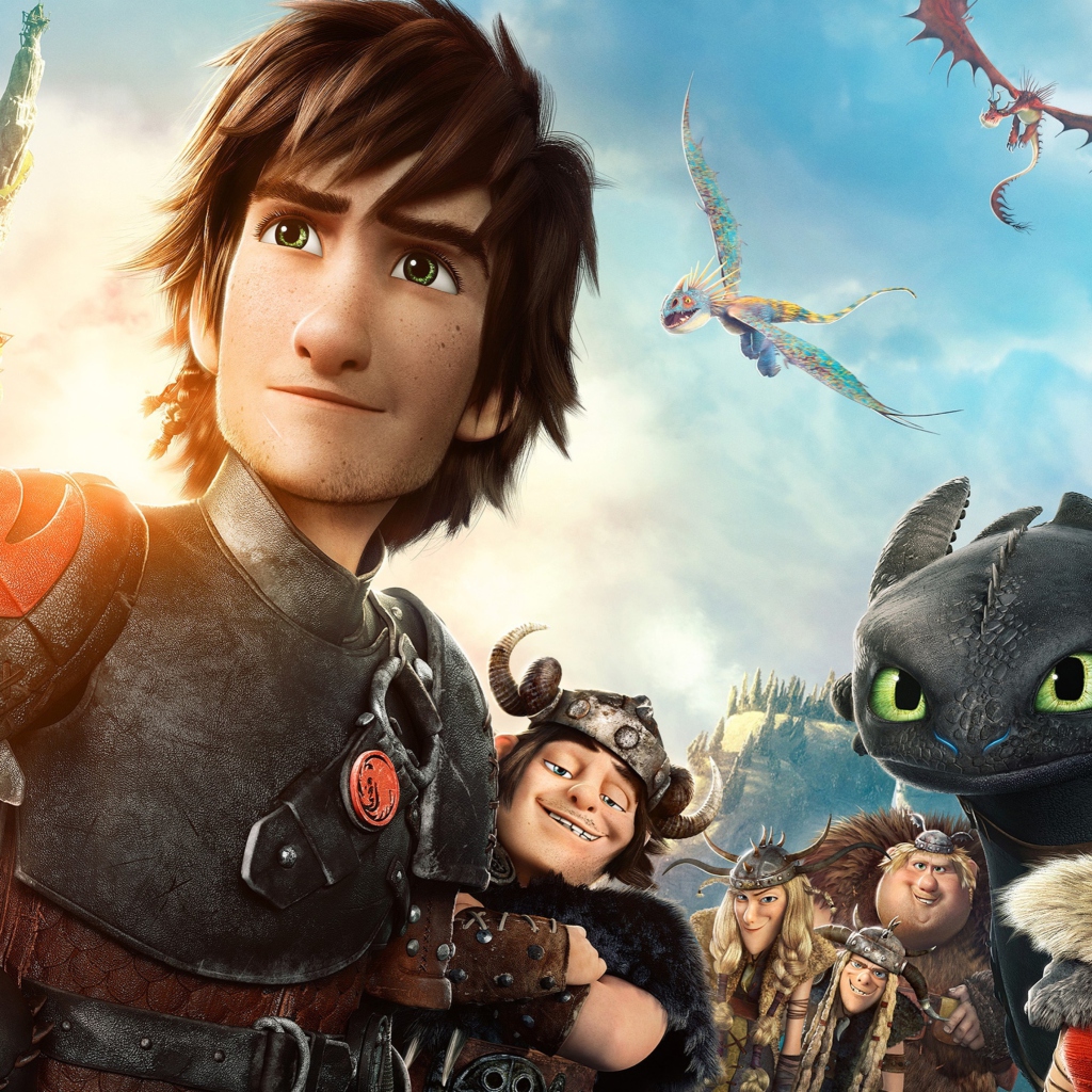 How To Train Your Dragon 2 wallpaper 1024x1024
