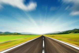 Road to Horizon - Obrázkek zdarma pro Samsung Galaxy Ace 3