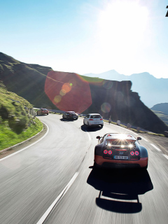 Das Top Gear Cars Wallpaper 240x320