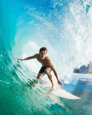 Catching Big Wave - Obrázkek zdarma pro Nokia X7