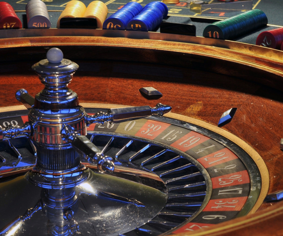 Fondo de pantalla Roulette in Casino not Online Game 960x800