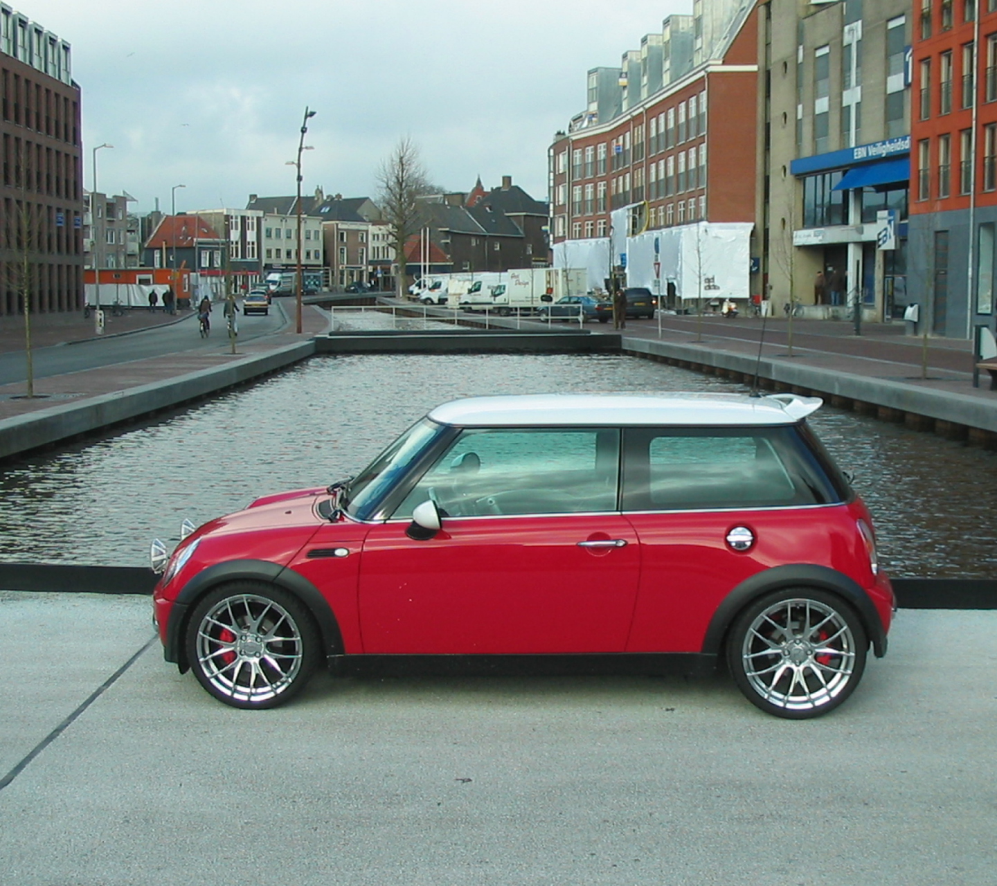 Sfondi Red Mini Cooper Holland 1440x1280