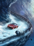 Screenshot №1 pro téma Extreme Driving Painting 132x176