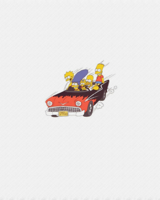 The Simpsons - Obrázkek zdarma pro iPhone 3G