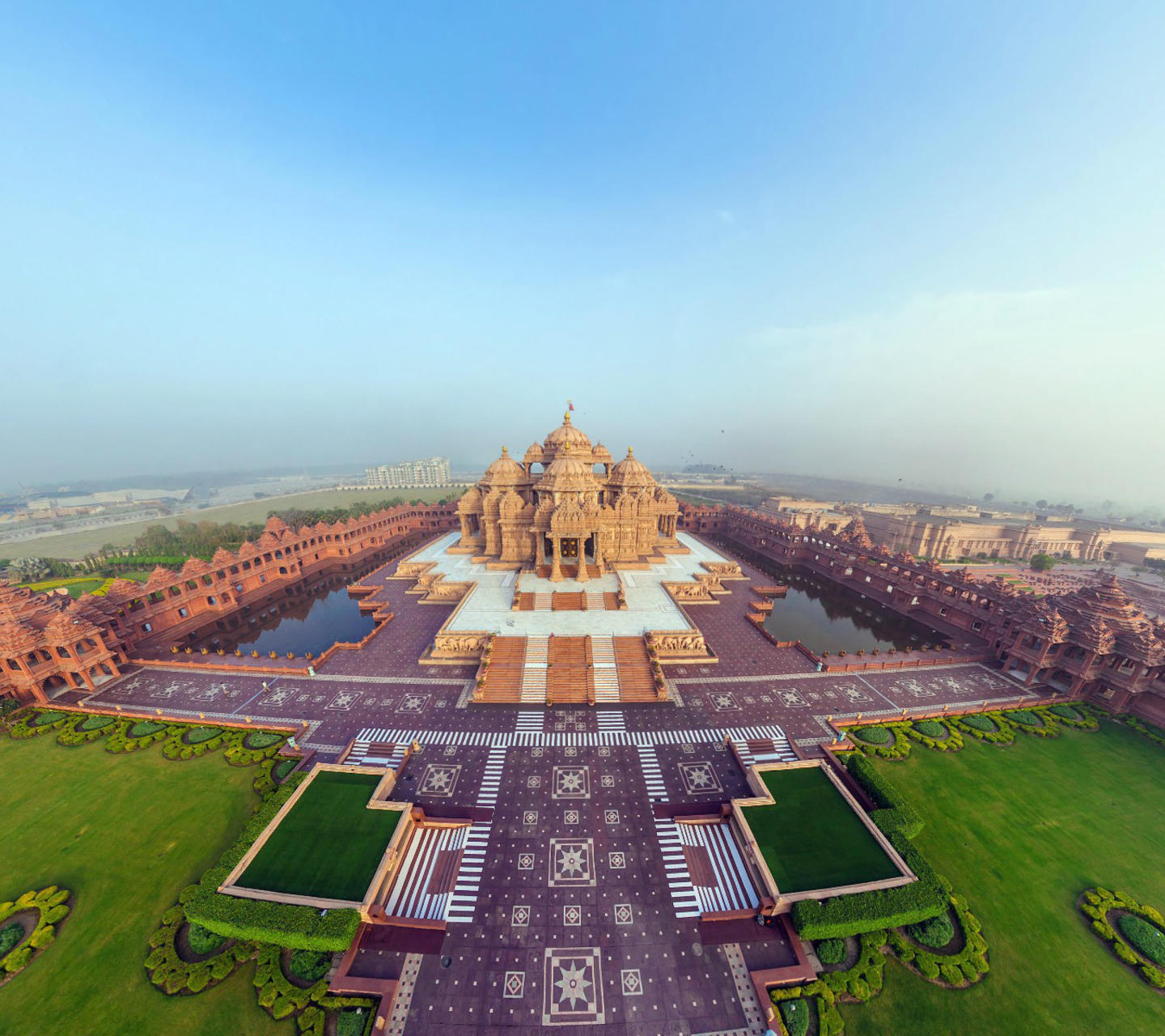 Screenshot №1 pro téma Akshardham Delhi India 1440x1280