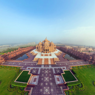 Akshardham Delhi India papel de parede para celular para 128x128