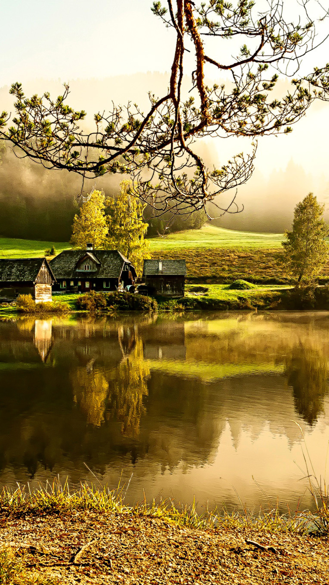 Fondo de pantalla Beautiful Countryside Scenery 1080x1920