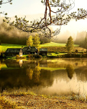 Beautiful Countryside Scenery screenshot #1 128x160