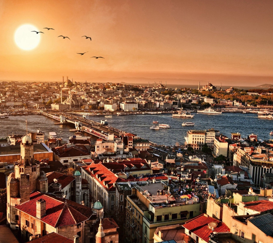 Fondo de pantalla Istanbul 1080x960