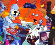 Das Futurama Wallpaper 176x144