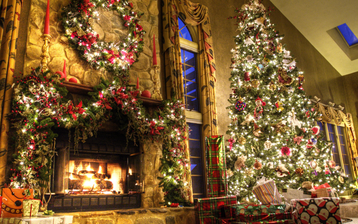 Fondo de pantalla Christmas Tree Decoration Ideas 1440x900