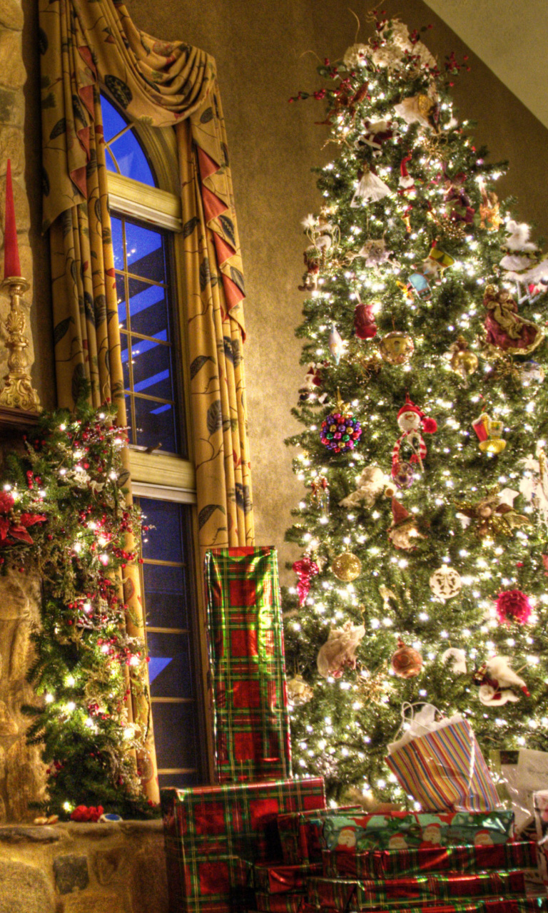 Fondo de pantalla Christmas Tree Decoration Ideas 768x1280