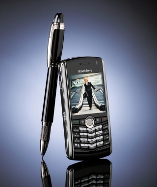 Kostenloses Blackberry Pearl Vs Pen Wallpaper für Nokia Asha 306