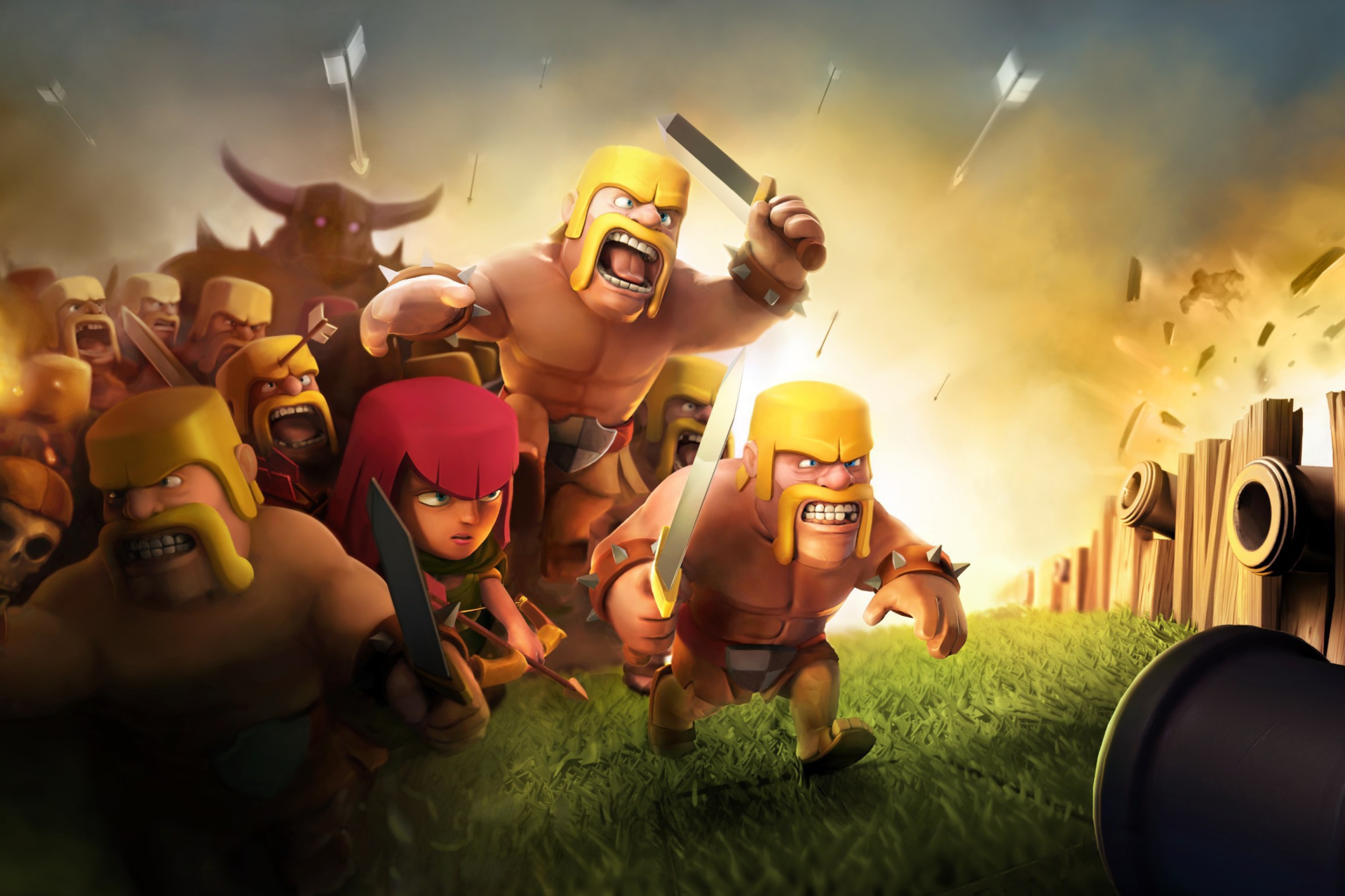 Screenshot №1 pro téma Clash of Clans 2880x1920