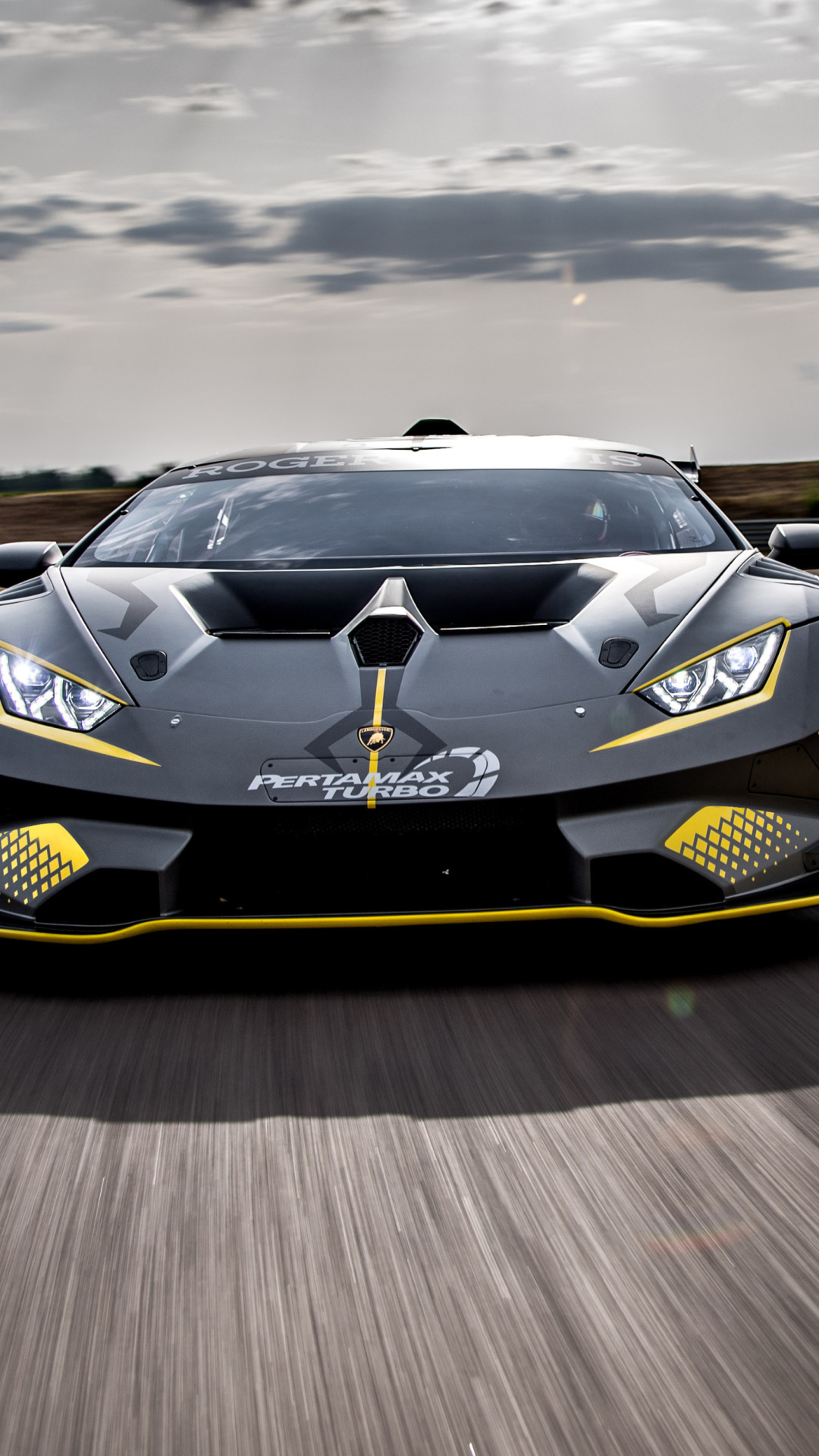 Screenshot №1 pro téma Lamborghini Huracan Super Trofeo EVO 1080x1920