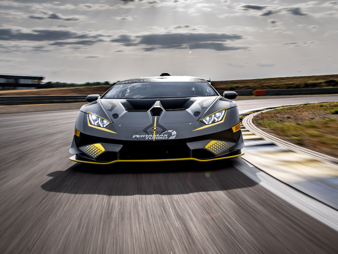 Обои Lamborghini Huracan Super Trofeo EVO 1280x960