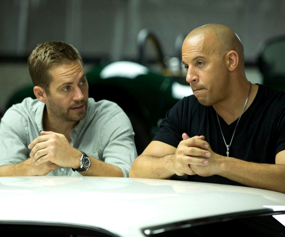 Sfondi Paul Walker and Vin Diesel 960x800