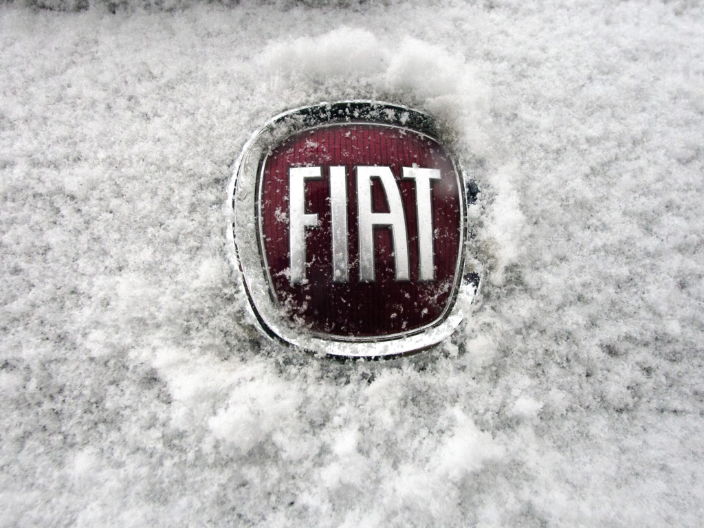 Fiat Car Emblem wallpaper 1024x768