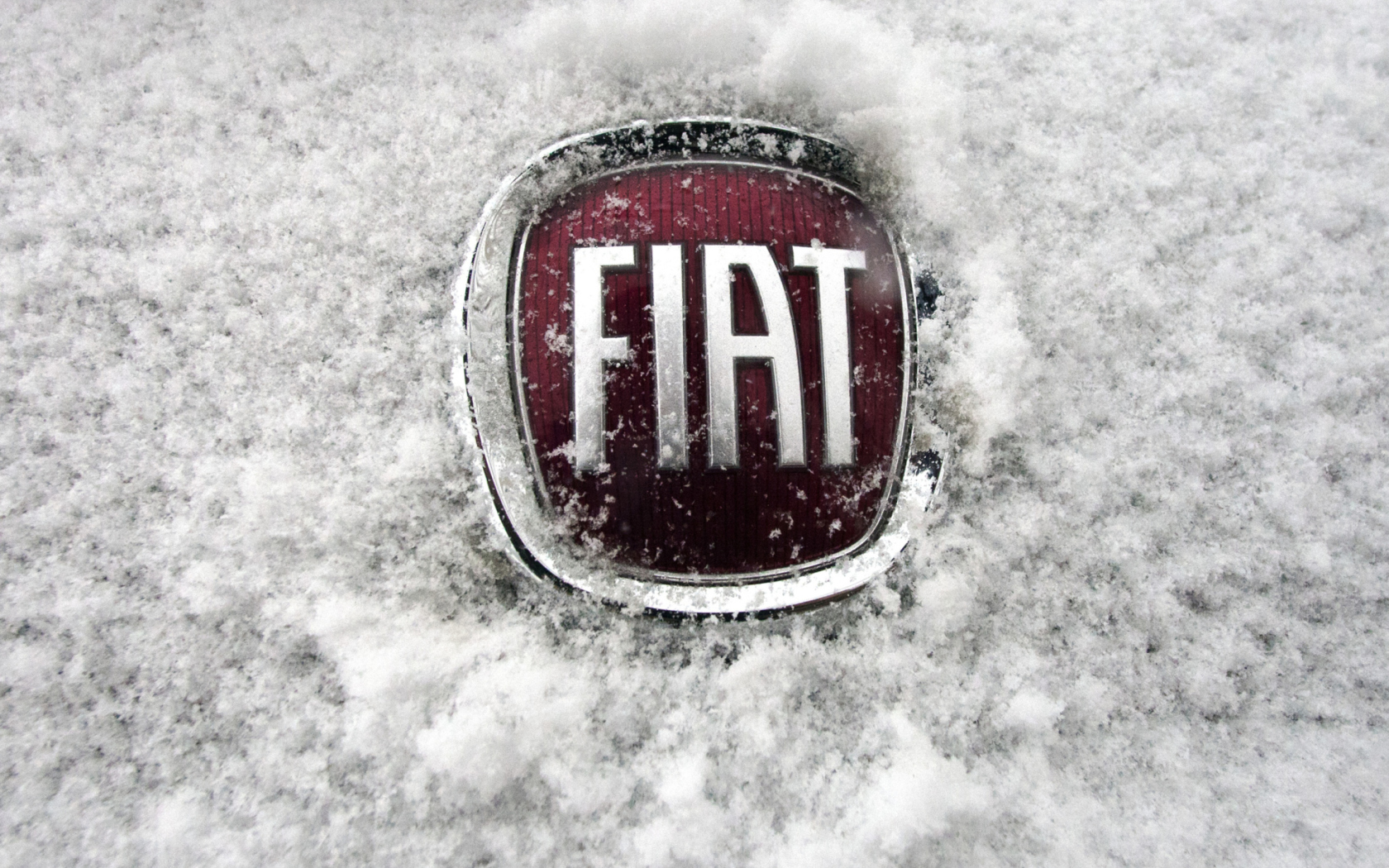 Das Fiat Car Emblem Wallpaper 1680x1050