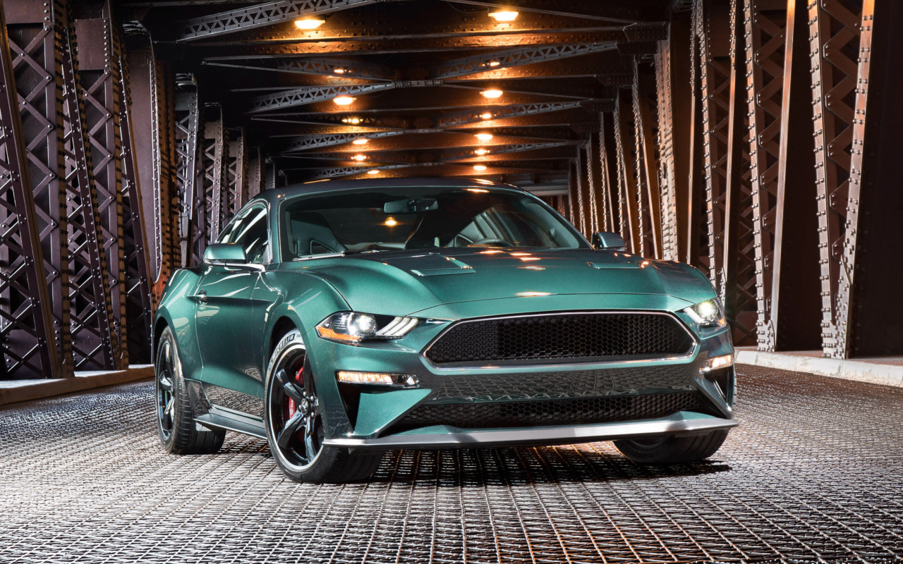 Das 2019 Ford Mustang Wallpaper 1280x800