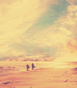 Surfing, Beach & Ocean - Obrázkek zdarma pro iPhone 5C