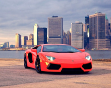 Screenshot №1 pro téma Red Lamborghini 220x176