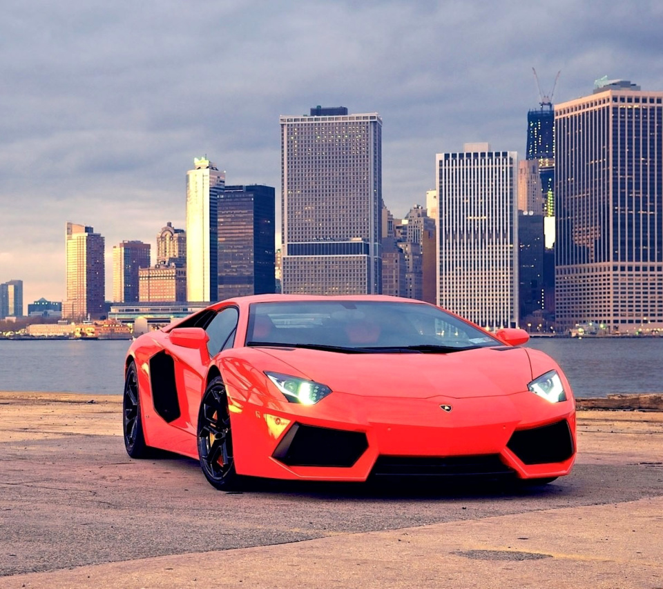 Screenshot №1 pro téma Red Lamborghini 960x854