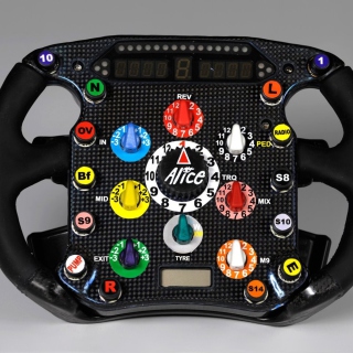 Auto Racing F1 Ferrari - Obrázkek zdarma pro iPad mini 2