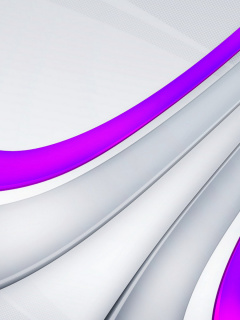 Screenshot №1 pro téma Curved Lines 240x320