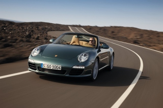 Porsche 911 Carrera 2009 Convertible Wallpaper for Android, iPhone and iPad