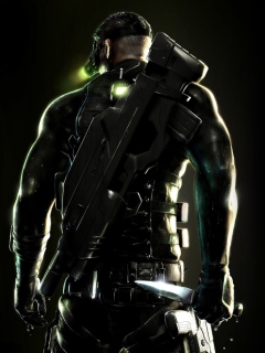 Screenshot №1 pro téma Games Splinter Cell Conviction 240x320