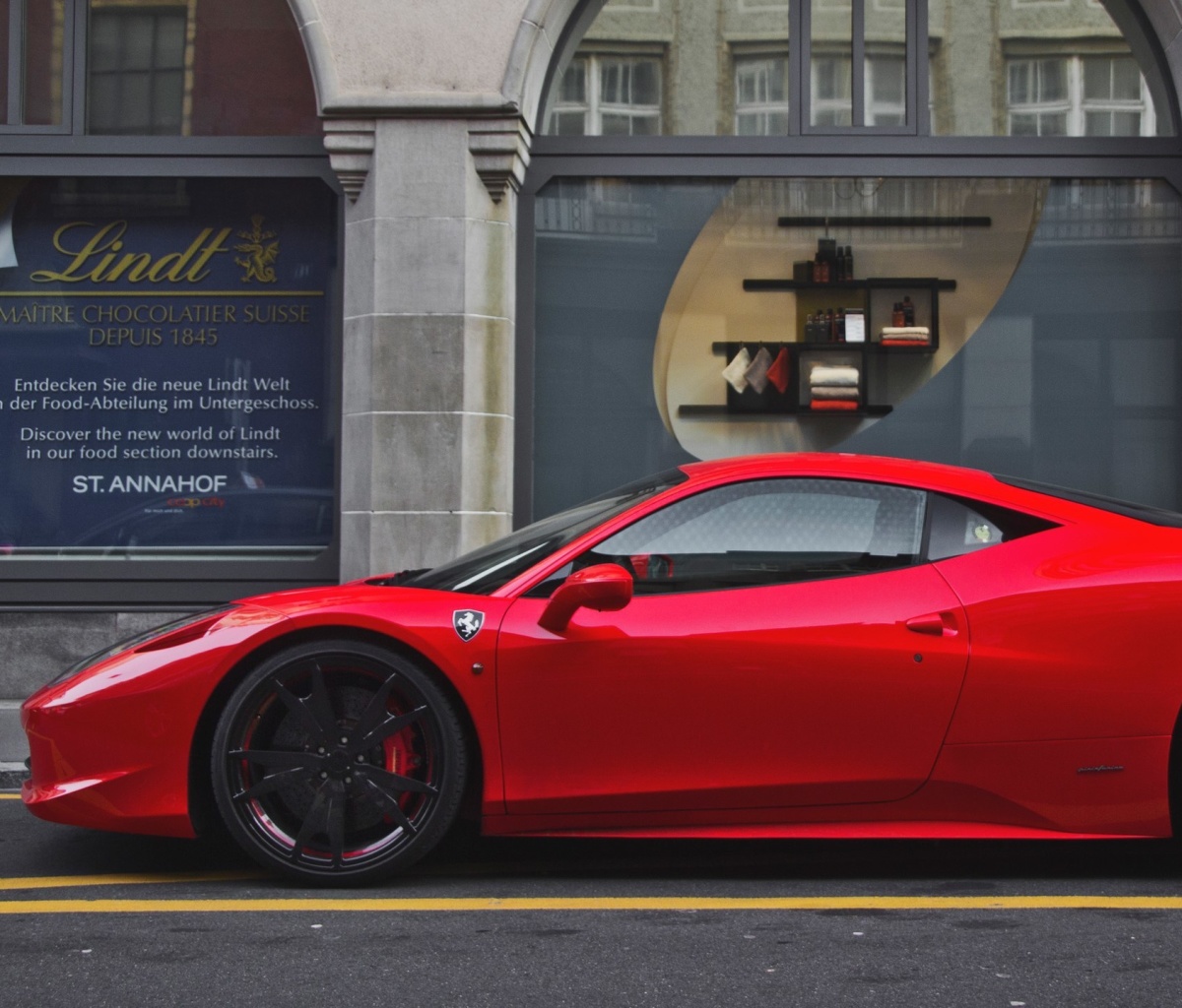 Обои Ferrari 458 1200x1024