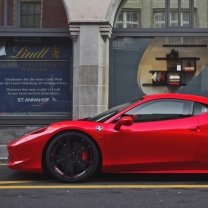 Fondo de pantalla Ferrari 458 208x208