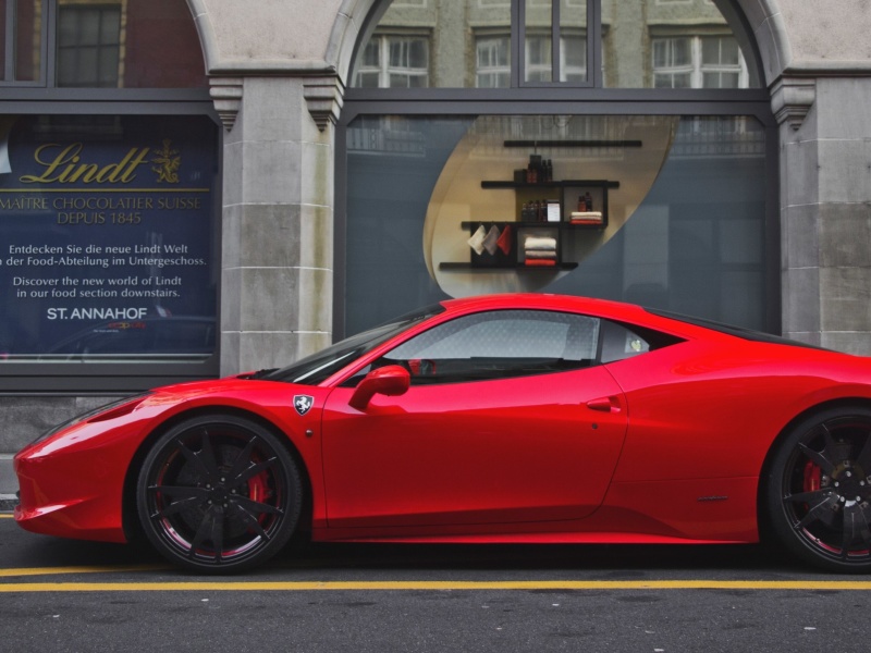 Fondo de pantalla Ferrari 458 800x600