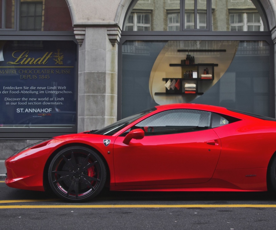 Screenshot №1 pro téma Ferrari 458 960x800