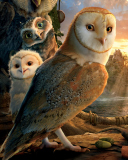 Fondo de pantalla Legend Of The Guardians The Owls Of Ga Hoole 128x160