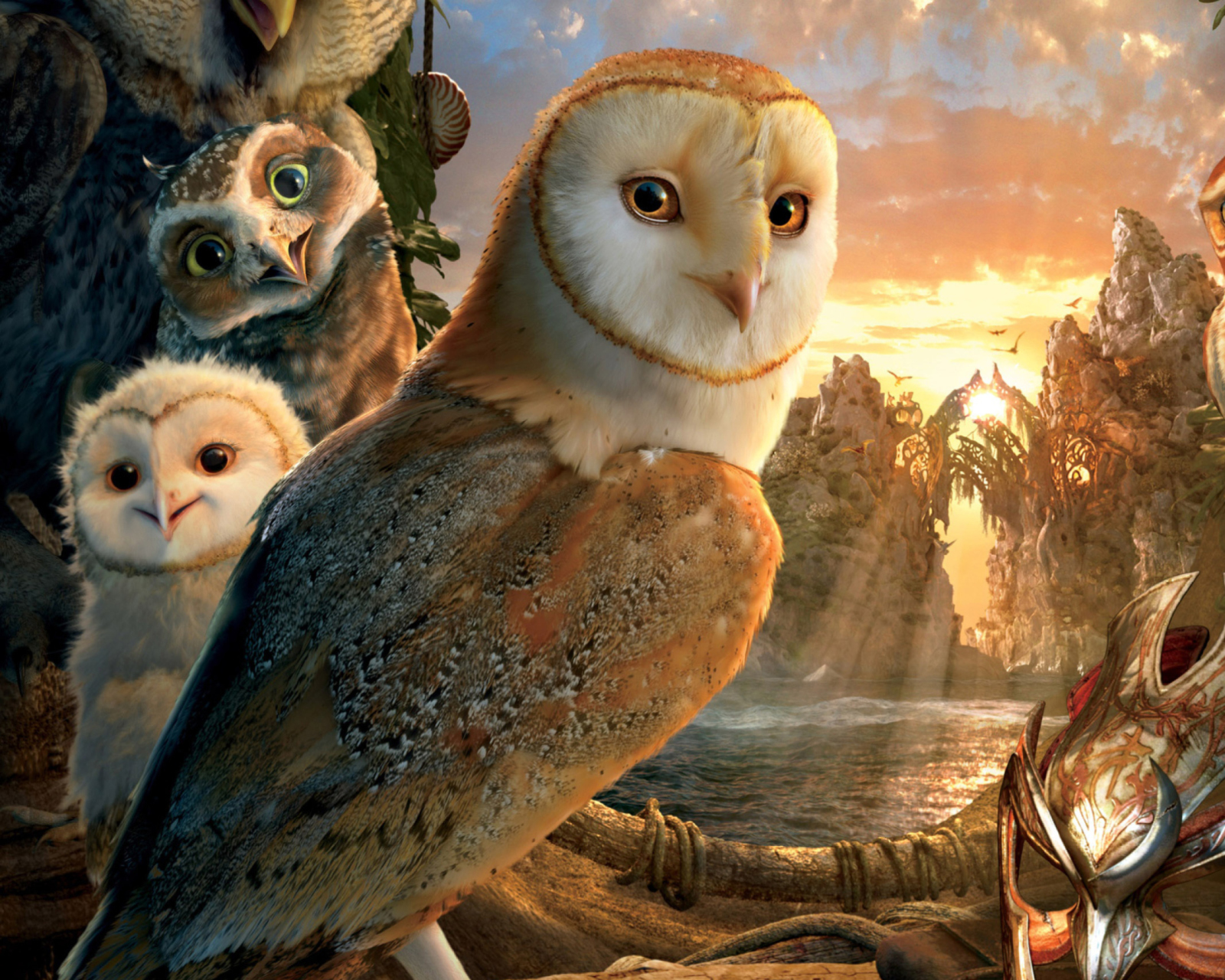 Fondo de pantalla Legend Of The Guardians The Owls Of Ga Hoole 1600x1280