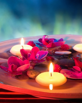 Petals, candles and Spa - Obrázkek zdarma pro Nokia Lumia 928