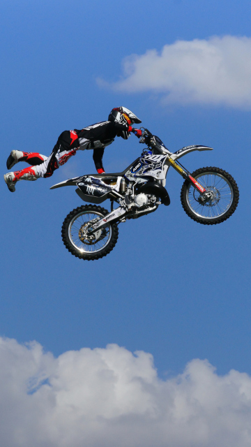 Screenshot №1 pro téma Motorcycle Jump 360x640